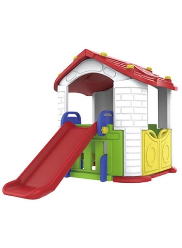 Play House With Slide Red CHD-801