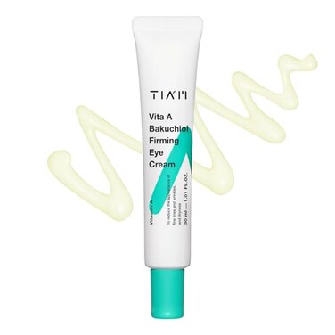 Tia'M Vita A Bakuchiol Firming Eye Cream, 1.01 Fl Oz (30ml)
