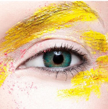 انستازيا انستاتك اكوا عبوة من عدستين (0.00)، عدسات لاصقة للاستخدام لمدة 9 اشهر، عدسات لاصقة ملونة، عدسات لاصقة تجميلية، عدسات لاصقة خضراء