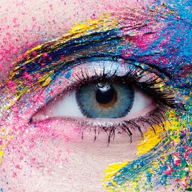 انستازيا انستاتك بلو عبوة من عدستين (0.00) عدسات لاصقة للاستخدام لمدة 9 اشهر، عدسات لاصقة ملونة، عدسات لاصقة تجميلية، عدسات لاصقة زرقاء