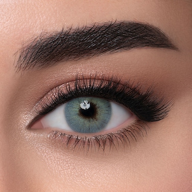 لنس مي سكاي بلو عبوة من عدستين (0.75-)، عدسات لاصقة للاستخدام لمدة 6 اشهر، عدسات لاصقة ملونة، عدسات لاصقة تجميلية، عدسات لاصقة زرقاء