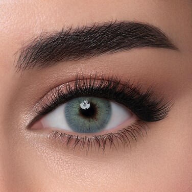 لنس مي سكاي بلو عبوة من عدستين (6.00-)، عدسات لاصقة للاستخدام لمدة 6 اشهر، عدسات لاصقة ملونة، عدسات لاصقة تجميلية، عدسات لاصقة زرقاء