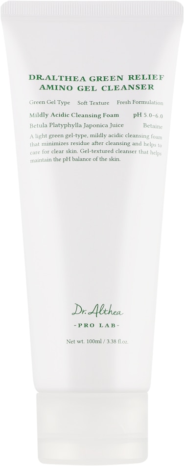 DR. ALTHEA GREEN RELIEF AMINO GEL CLEANSER 100ML
