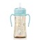 Grosmimi Flip Top Spill Proof Sippy Cup, PPSU, BPA Free, 10 oz, Stage 2 Straw for Toddlers (Air Balloon)