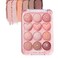 COLORGRAM 01 PEACH+CORAL PIN POINT EYESHADOW PALETTE 9.9G