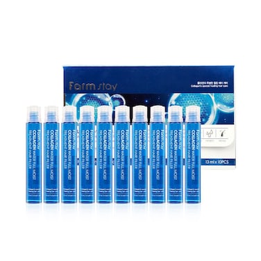 FARMSTAY COLLAGEN WATER FULL MOIST TREATMENT HAIR FULLER 13ML/10`s