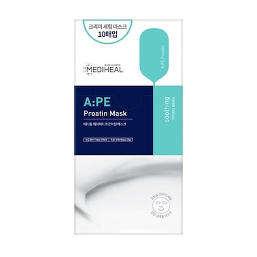 Mediheal A:PE Proatin Mask, Infused With Proatin Ingredients, Soothing, 10's, 25 ml