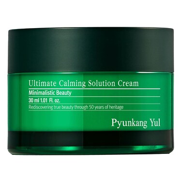 [PKY] Pyunkang Yul Ultimate Calming Solution Cream for Sensitive Skin with Patented Ingredients, Moisturizer Intensely Calms &amp; Soothes Redness with Cica &amp; Tea Tree, Korean Skincare (1.01 Fl. Oz, 30ml)