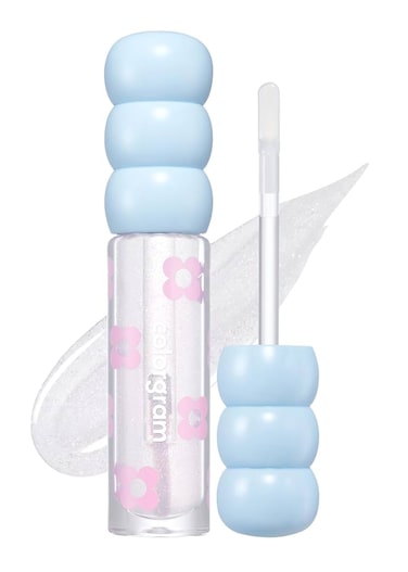 COLORGRAM FRUITY GLASS TINT LIP GLOSS 2.8G 00-PEARL GLOSS.