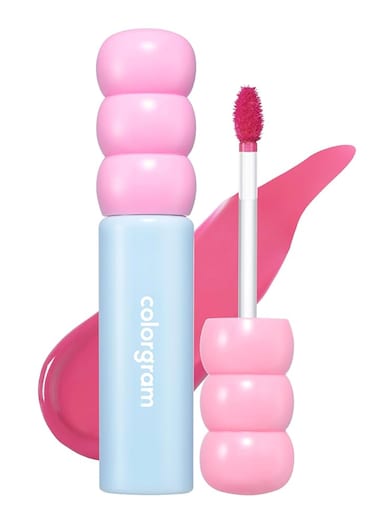 COLORGRAM FRUITY GLASS TINT LIP GLOSS 3G 03 SODA COOL PEACH
