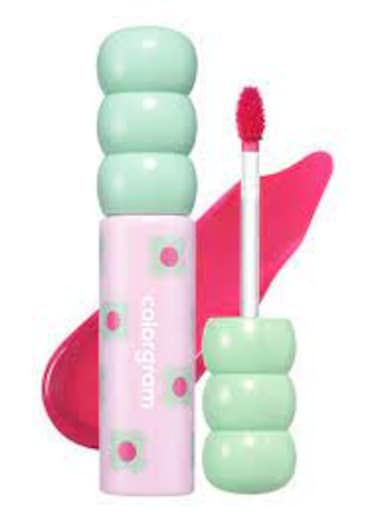 COLORGRAM FRUITY GLASS TINT LIP GLOSS 3G 04-ADORABLE BERRY