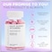 Hello Lovely! Angel Bear Gummies With Biotin 5000 Mcg Vitamin C &amp; E For Faster Hair Growth, Premium Pectin-Based, Non-GMO Red Berry Supplement