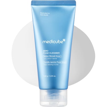 MedicubeZero Foam Cleanser for Sensitive Skin - Sebum Control, Moisture Balance, and Pore Minimization, Korean Skincare