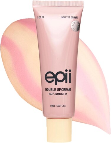Double Up Cream   face moisturizer   NAD NMN   TXA   niacinamide   dark spot   uneven skin tone   sensitive skin   firmness   korean skincare   squalane15%   50ml
