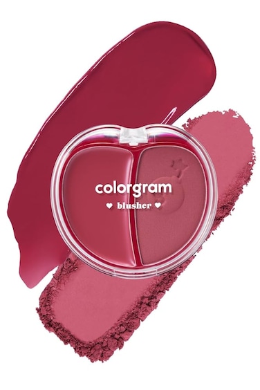 COLORGRAM TINTIN DORY DUO BLUSHER RED BOMB 05-RED HEART DUO 5.0G