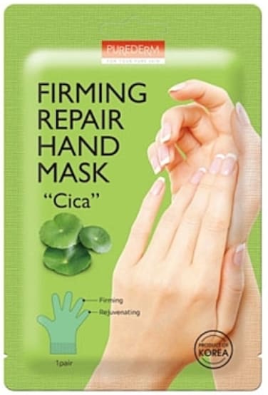 PUREDERM FIRMING REPAIR HAND MASK CICA 1`s
