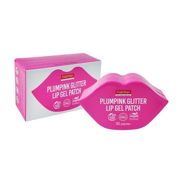 PUREDERM PLUMPINK GLITTER LIP GEL PATCH 30`S