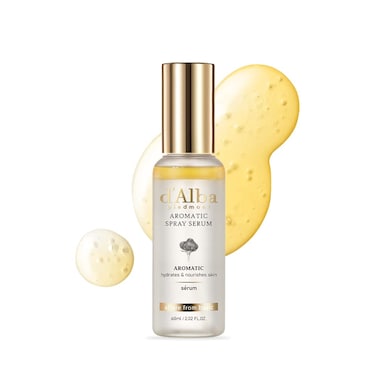 d'alba PiedmontItalian White Truffle First Aromatic Spray Serum, Fragrant VEGAN Glowy Antioxidant Face Mist, Deep Hydration Skin Firmness, Korean Skin Care (2.02 fl.oz)