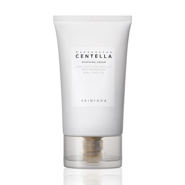 SKIN1004Madagascar Centella Soothing Cream 2.53 fl.oz, 75ml, Quadruple Ceramide Complex Strengthens Skin Barrier and Smooths Skin