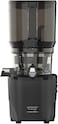 Kuvings AUTO10S Juicer - Easy Care Slow Juicer with 3L Capacity and 200W Motor Ideal for Fruit, Vegetables and Smoothies (Light Silver) (MATT BLACK)