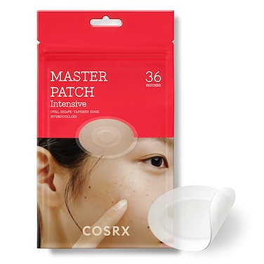 COSRX Master Patch Intensive 36 Patches, Oval-Shaped Hydrocolloid Pimple Patch with Tea Tree Oil, Quick &amp; Easy Blemish, Zit, Spot Treatment, Salicylic Acid &amp; Tea Tree Oil, Korean Skin Care