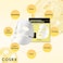 قناع الوجه الورقي Cosrx Advanced Snail Mucin Glass Glow Hydrogel بحجم 34 جرام، عبوة من 3 قطع