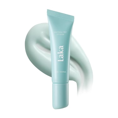Laka Soothing Prep Lip Mask   Gentle Peel-Off Lip Mask for Dead Skin &amp; Flakes   Cooling Korean Lip Care for Makeup Prep   K-Beauty 0.33 fl.oz