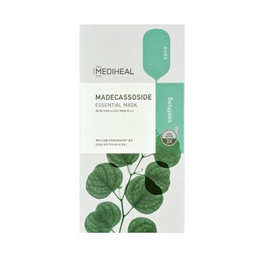 Mediheal Madecassoside Essential Mask, Infused With Dica Active, Soothing, 10's, 24 ml