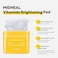 MEDIHEAL Vitamide Brightening Pad (100 Pads) - Hypoallergenic Pads with Niacinamide, Sea Buckthorn - Radiance Boosting for Clear, Illuminating Skin