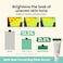 Axis-Y The Mini Glow Trio Dark Spot Correcting Travel Size Gift Set - Toner 0.41 Fl. Oz., Serum 0.169 Fl. Oz., Cream 0.169 Fl. Oz. - Vegan Korean Skin Care