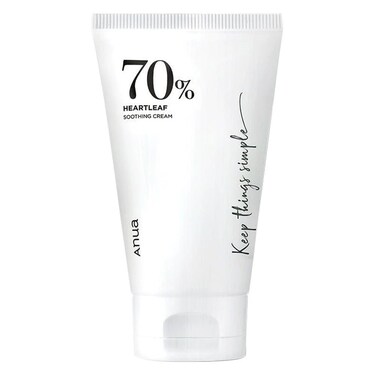 Anua Heartleaf 70 Intense Calming Facial Cream For Dry &amp; Sensitive Skin 100ml