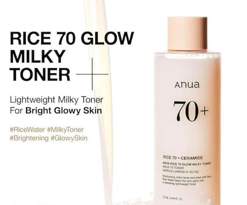 Anua Rice 70 Glow Milky Toner