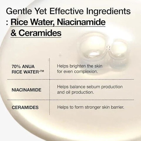Anua Rice 70 Glow Milky Toner