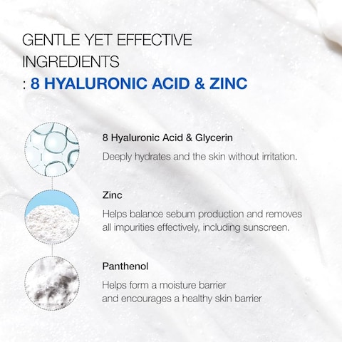 Buy Anua Hydrating Gentle Foaming Cleanser, Hyaluronic Acid