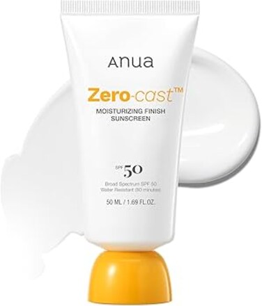 ANUA ZERO-CAST MOISTURIZING FINISH SUNSCREEN 50ML