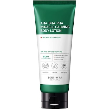 SOME BY MI Aha.Bha.Pha Miracle Calming Body Lotion - Refreshing Texture - Low Ph Formula - For Exfoliatin, Calming, Brightning Hypoallergenic Body Lotion - 200 Ml