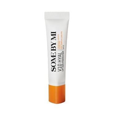 SOME BY MI V10 HYAL SPF15 Lip Sun Protector - Keeps Your Lips Protected And Nourished - For Soothing Hydration To Cracked &amp; Irritated Lips - 7Ml
