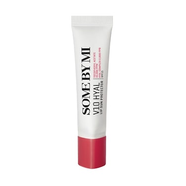SOME BY MI V10 HYAL SPF15 Lip Sun Protector Berry Shade - Lightweight And Non-Sticky Formula - Perfect For Daily Use - Keeps Dry And Chapped Lips Protected And Moisturized - 7Ml