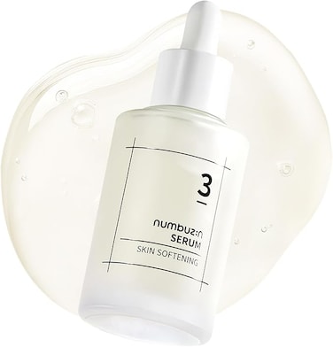 numbuzin No.3 Skin Softening Serum   Pore Care, Textured Skin, Bifida, Galactomyces, Niacinamide, Adenosine, Panthenol   Korean Skin Care for Face, 50ml