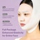 Numbuzin No.9 Sheet Mask   NAD+ BIO Lifting-sil Full Face Mask   Improves Jawline, Jowls, Wrinkles, Neck Lines   Peptides, NAD+, Collagen   Skin Firmness   4 Sheets + Lifting Band