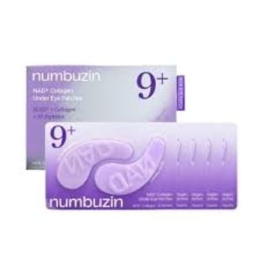NUMBUZIN NAD+ COLLAGEN 9+ UNDER EYE PATCHES 8G/5`S