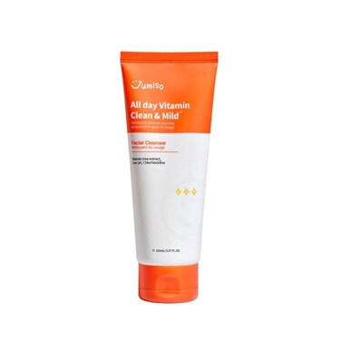 Jumiso All Day Vitamin Clean &amp; Mild Facial Cleanser, Low Ph, Vitamin, Vegan, Sensitive Skin