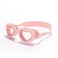 JUJU Heart Kids Swimming Goggles - Pink, Ages 5-12