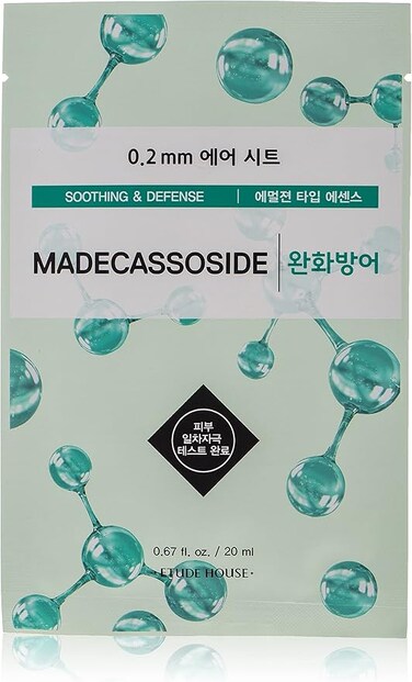 Etude House 0.2 Therapy Air Mask, Madecassoside, 20 ml