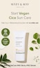 Mary&amp;May Vegan Cica Soothing Sun Cream SPF50+ PA++++ 1.69 fl.oz / 50ml   Korean Skincare, Vegan, Daily Moisturizing Sunscreen, Light finish, moisturizer, Only safe ingredients, marynmay&hellip;