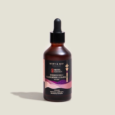 MARY&amp;MAY VEGAN IDEBENONE + BLACKBERRY COMPLEX SERUM 80ml