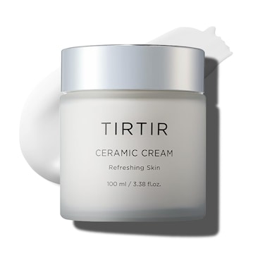 TIRTIRNatural Ceramide Cream, Deep moisturizer for Glass Skin, Polyglutamic acid, Centella Asiatica Extract, Skin barrier, Lightweight, Mild, Nature derived ingredients, Dry skin, Korean skincare