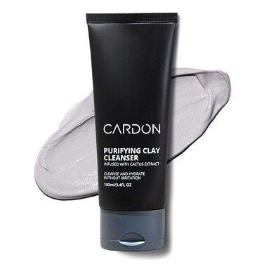 Cardon Men's Deep Pore Cleaning Clay Face Wash, 4x Better Than Charcoal, Oily, Acne-Prone Skin, Korean Premium Skin Care, Remove Face Oil &amp; Dirt, (1 CT)