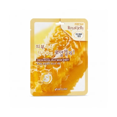 3W Clinic Fresh Royal Jelly Mask Sheet 23g