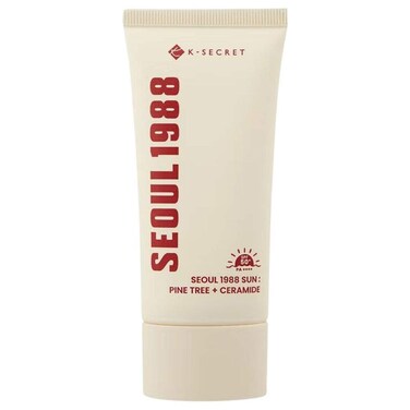 K-Secret Seoul 1988 Pine Tree + Ceramide SPF 50+ Sunscreen, Korean Skincare, 50ml